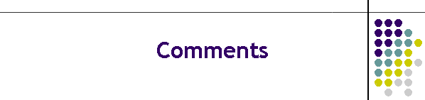 Comments